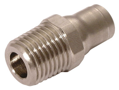 08mm OD x 1/4" BSPT MALE STUD PUSH-IN - LE-3675 08 13